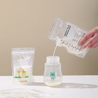 Portable Disposable Breast Milk Storage Bags for Travel, Large Capacity, Leak-Proof