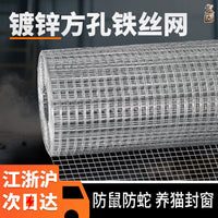 Galvanized Wire Mesh Fence for Poultry, Garden, and Pest Control