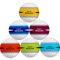 High-Performance 3-Piece Golf Balls with Alignment Line for Distance and Accuracy