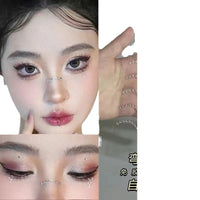 Face Gems Self-Adhesive Rhinestone Stickers for Festivals and Stage Makeup