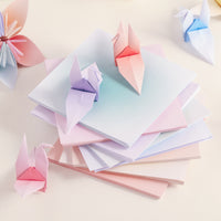 Origami Paper Square Gradient Color for Crafts and Gifts