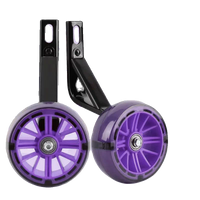 Kids' Bicycle Training Wheels for 12-20 Inch Bikes, Universal Replacement Side Wheels