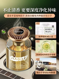 Car Air Freshener Diffuser with Long-Lasting Fragrance for Auto Interior