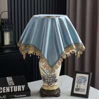Fabric Dust Cover for Small Appliances and Lampshades, European Style Round