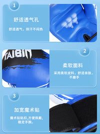 Graffiti Boxing Gloves and Focus Mitts Set for Kids and Adults