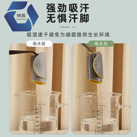 1mm Latex Barefoot Insoles for Sweat Absorption, Odor Control, Breathable, Ultra-Soft for Sports and Prolonged Standing