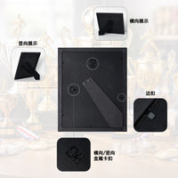 Sports Medal Display Frame with Jersey Storage for Wall Mounting