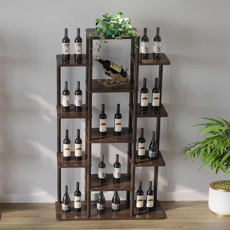 Modern Minimalist Floor-Standing Wine Cabinet Display Shelf for Home Living Room