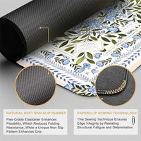 Mahjong Table Mat Thickened Silent Non-Slip Game Tablecloth for Home Entertainment