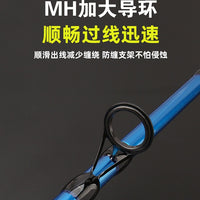 Lure Fishing Rod MH Power Fast Action Spinning Casting Rod for Bass Pike Catfish