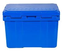 78L Insulated Cooler Box for Seafood & Frozen Goods, Dry Ice Compatible, High-Strength Rotomolded Food Storage