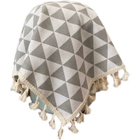 Round Dust Cover for Rice Cooker Air Fryer Bread Machine Pressure Cooker with Tassels