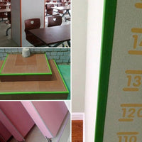 Self-Adhesive PVC Soft Rubber Corner Protector Strip for Kindergarten Walls and Pillars, Child Safety Bumper Guard