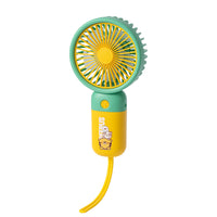 Portable USB Rechargeable Mini Handheld Fan with Base