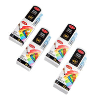 Portable Fan-Shaped Solid Watercolor Paint Set for Students and Artists, 18-42 Colors