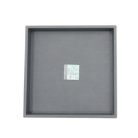 Thickened Square Plastic Plant Pot Saucer with Water Reservoir