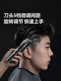 Flyco Electric Hair Clipper for Men, Cordless Rechargeable Hair Trimmer for Home Use, Professional Hair Cutting Machine
