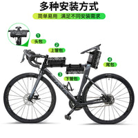 NEWBOLER Waterproof Bicycle Handlebar Bag, Large Capacity Front Frame Bag for Road & Mountain Bikes