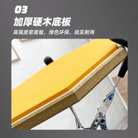 12-inch Drum Practice Pad Set with Stand for Kids Beginners