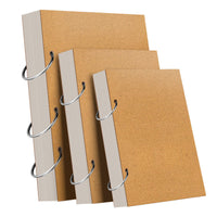 Sketchbook for Oil Pastels, Colored Pencils, and Watercolor Markers - Artist Drawing Pad