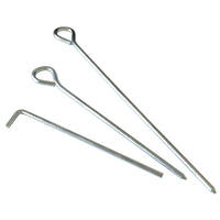 Heavy-Duty 7-Shape Tent Stakes for Outdoor Camping and Canopies