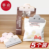 Food Bag Sealing Clips for Kitchen Storage - Moisture-proof Plastic Sealers
