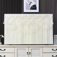 TV Dust Cover for Flat and Curved Screens, Desktop or Wall-Mounted, Various Sizes