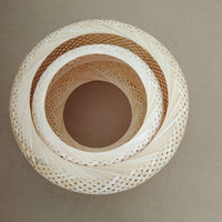 Bamboo Woven Retractable Chandelier for Teahouse Restaurant Hotel Hotpot