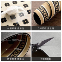 Cartoon Diatomaceous Earth Faucet Absorbent Mat for Kitchen and Bathroom Countertops