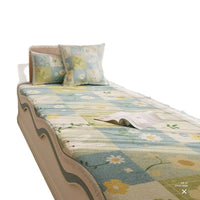 Dopamine Cool-Touch Tencel Bay Window Cushion, All-Season Balcony Tatami Mat, Customizable