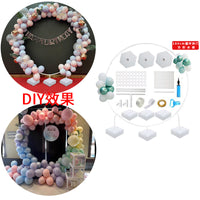 Round Balloon Arch Kit for Wedding & Party Decor, Outdoor Garden Stand