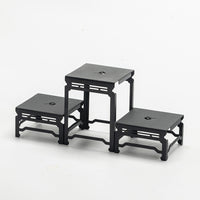 Iron Art Display Stand for Teaware and Collectibles, Desktop Organizer for Teacups and Zisha Pots
