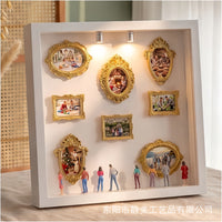 3D Shadow Box Frame for DIY Miniature Scenes and Crafts