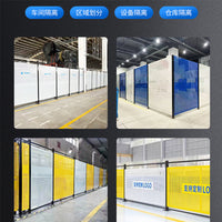 Perforated Workshop Safety Fence Panel, Thickened Isolation Barrier for Warehouses and Logistics
