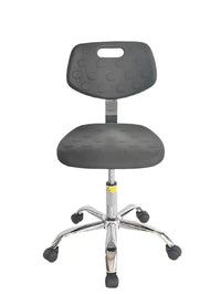 Anti-Static Adjustable Swivel Stool for Lab, Workshop, and Medical Use