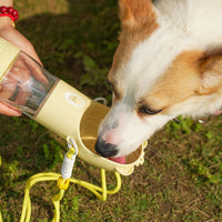 Portable Pet Water Bottle for Dogs and Cats - Travel Drinker with Dispenser for Walking and Outdoor Activities