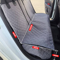 Car Back Seat Pet Cover for Large Dogs - Universal Waterproof and Dirt-Proof Mat for Ride-Sharing Vehicles