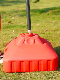 Outdoor Commercial Patio Umbrella Base Stand, Water/Sand Filled Plastic Base for Sunshade Advertising Umbrella