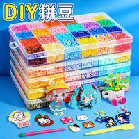 2.6mm Hama Perler Beads Refill Pack for DIY Craft Projects, Assorted Colors