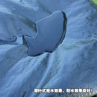 PE Ground Tarp for Outdoor Camping Tent, Thickened Waterproof Picnic Mat, Beach Blanket, Tent Footprint