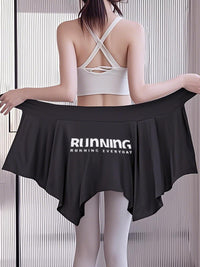 Women's Yoga Skirt Cover-up for Running and Workout, Anti-Embarrassment Hip Scarf