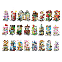 LOZ Mini Building Blocks Japanese Commercial Street Series for Adults and Girls