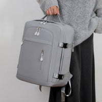 Carry-On Large Capacity Travel Backpack for Men, Waterproof & Wear-Resistant Laptop Bag