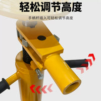 HUGO Heavy Duty Mechanical Screw Jack for Trucks, Trailers, and Container Support