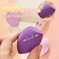4-Pack Makeup Sponge Set, Wet & Dry Use, Non-latex Beauty Blenders for Foundation, Powder, Cream, and Liquid Cosmetics