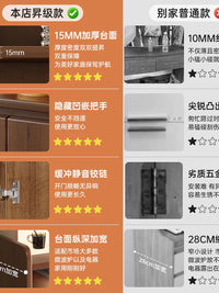 Sideboard Cabinet Storage Unit for Living Room, Coffee Machine Table, and Bar Counter