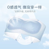 Strapless Push-Up Bra for Women, Non-Slip, Backless, Seamless, Invisible, Thin Summer Design