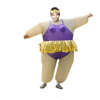 Inflatable Sumo Wrestler & Ballerina Costume for Stage Performance and Parties