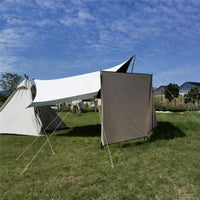 Outdoor Camping Windbreak Screen Portable Foldable Privacy Wall for Bonfire BBQ