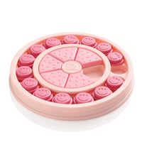 Pet Dog S-shaped/Square Puzzle Treat Dispenser Toy for Slow Feeding